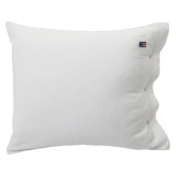 Icons Poplin örngott 65x65 cm - White - Lexington