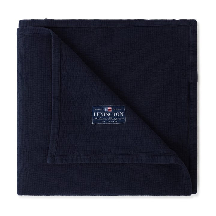 Icons Quilted överkast 160x240 cm, Dark blue Lexington