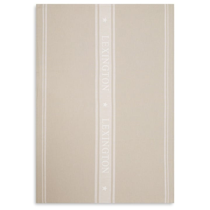Icons Star kökshandduk 50x70 cm - Beige-white - Lexington