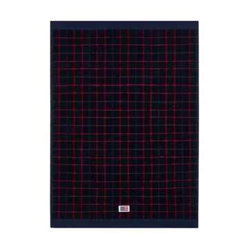 Lexington checked handduk 2-pack - Navy-green, 50x70 cm - Lexington