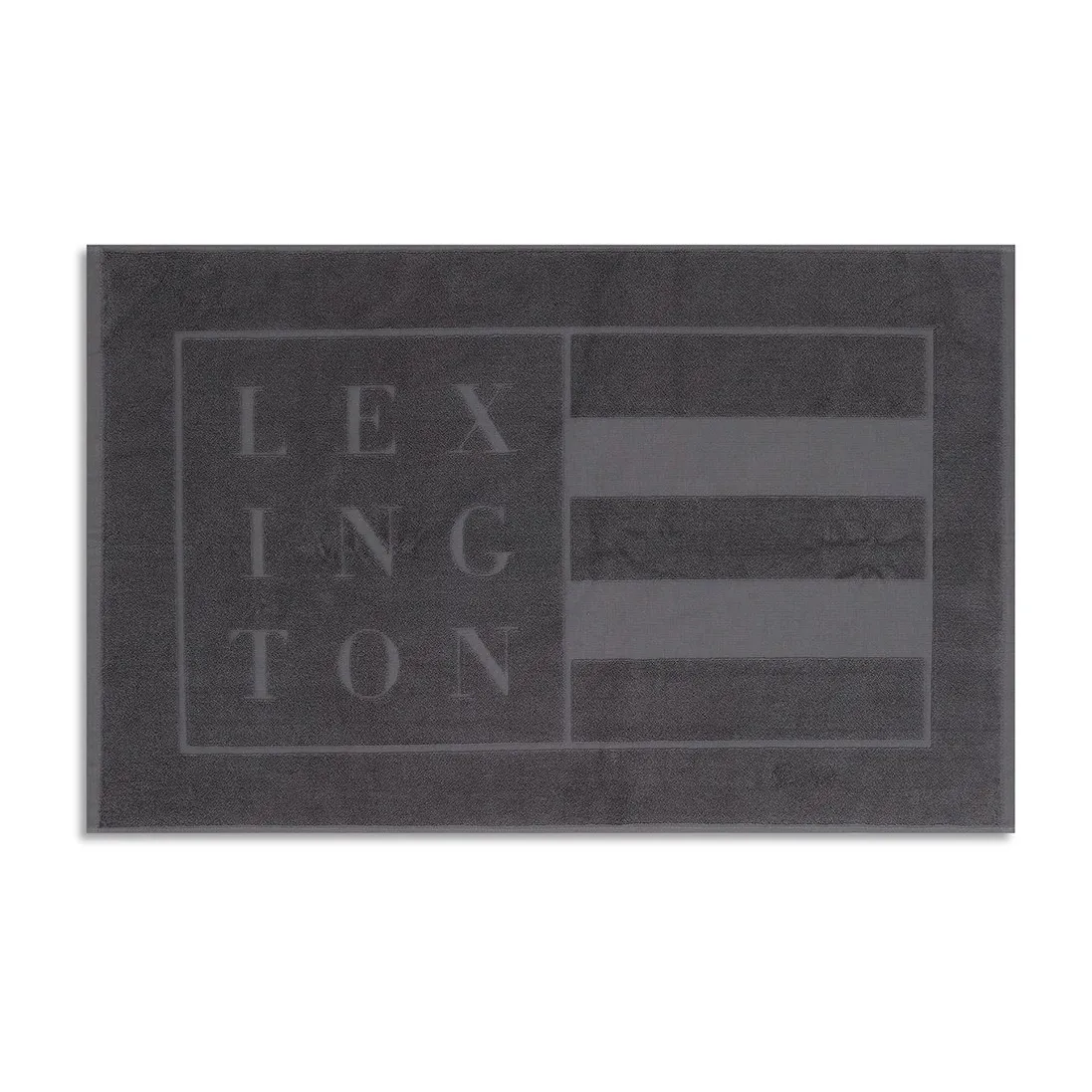 Lexington Hotel badrumsmatta 60x90 cm, Dark gray
