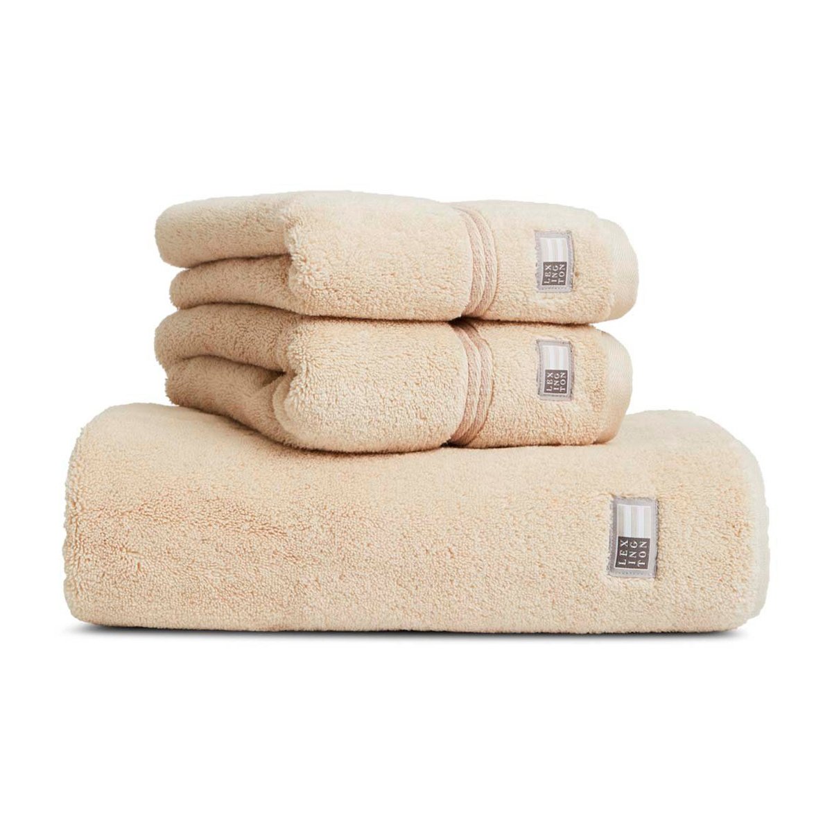 Lexington Hotel handduk 100x150 cm Beige | Skandinavisk Design | Badlakan | Beige