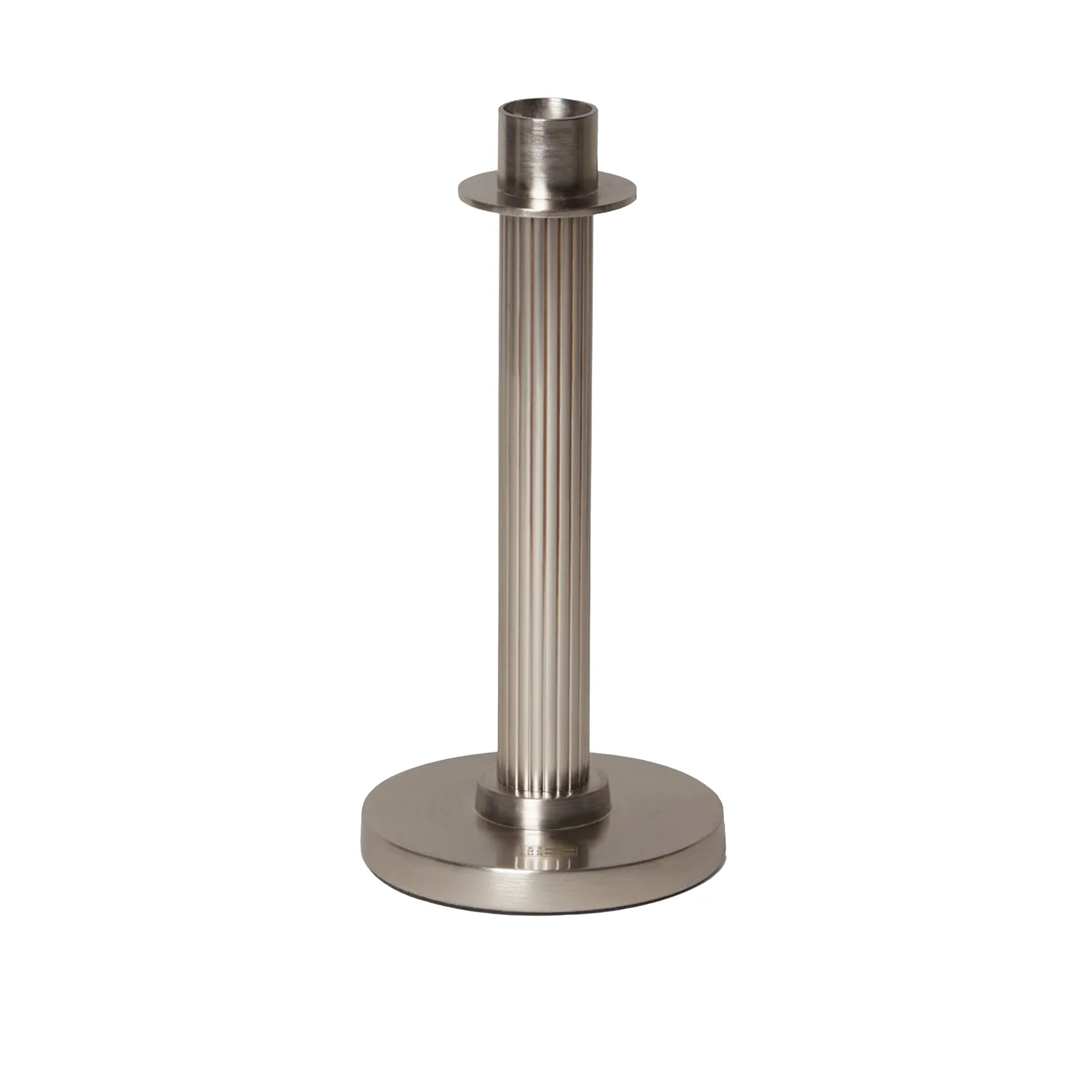 Lexington ljusstake striped 20 cm, Brass Lexington