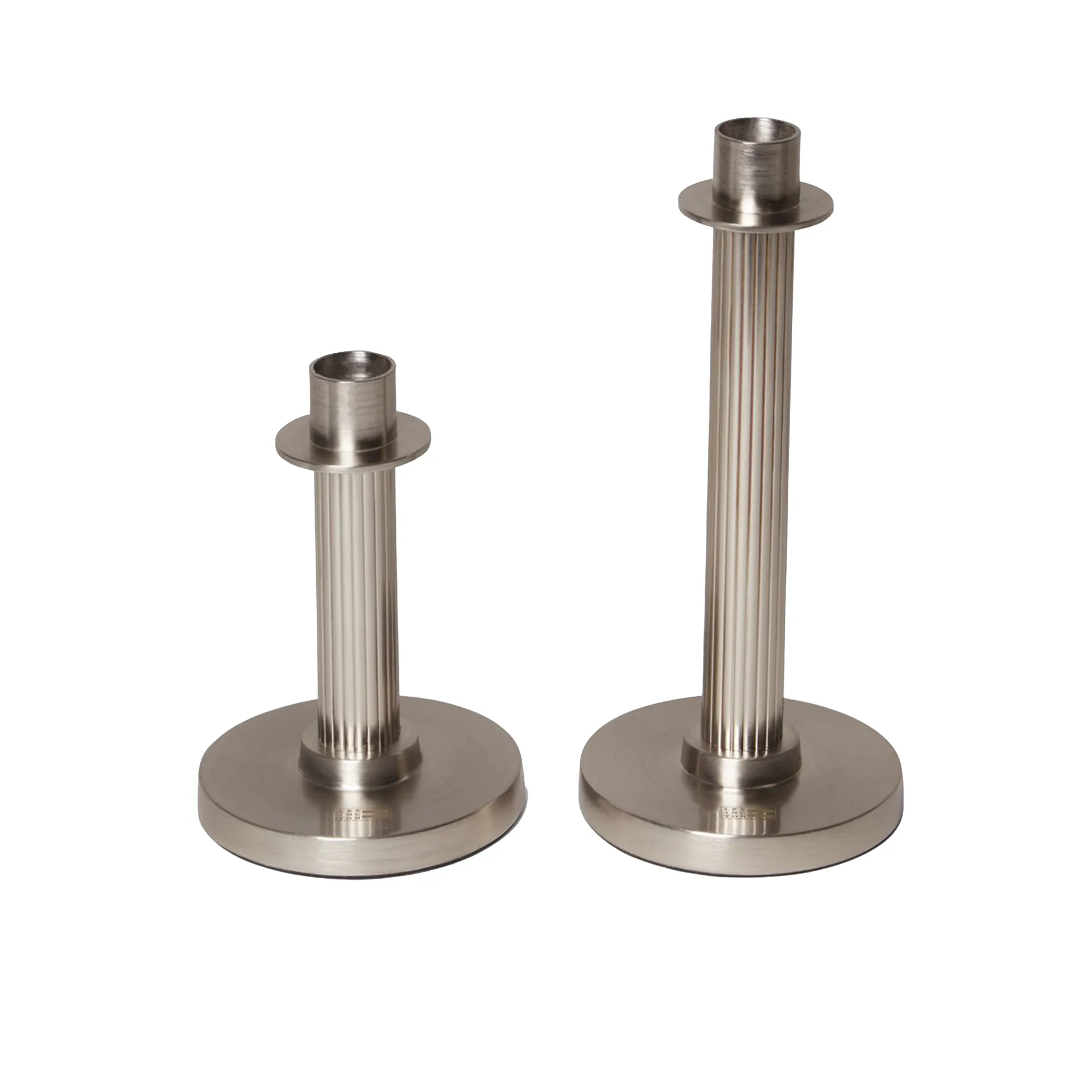 Lexington ljusstake striped 20 cm, Brass Lexington