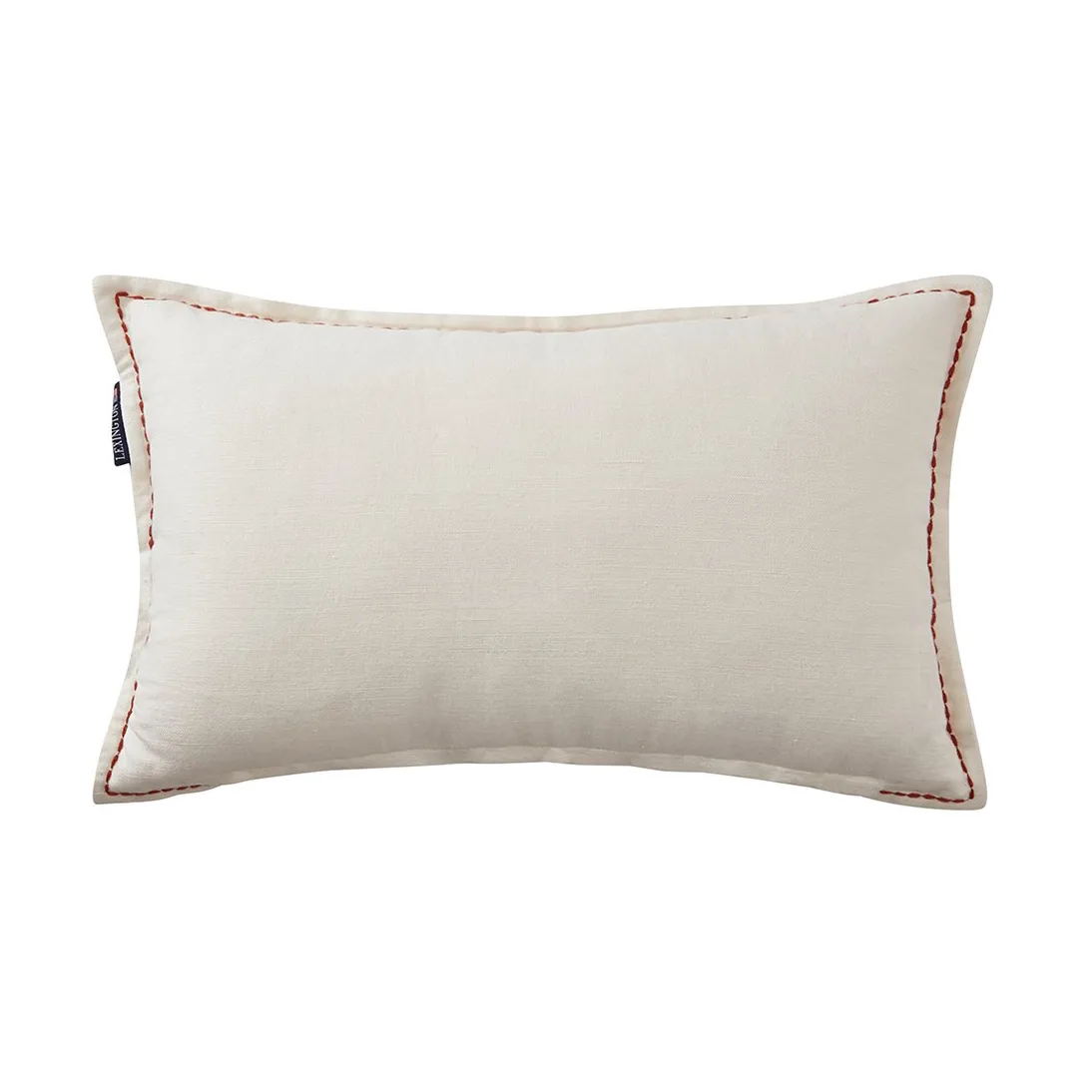 Logo Embroidered by the ocean kudde 30x50 cm, White Lexington