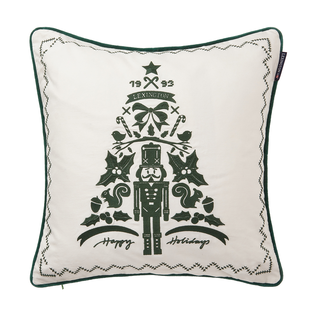 Lexington Nutcracker kuddfodral 50x50 cm Vit | Skandinavisk Design | Kuddfodral | Vit