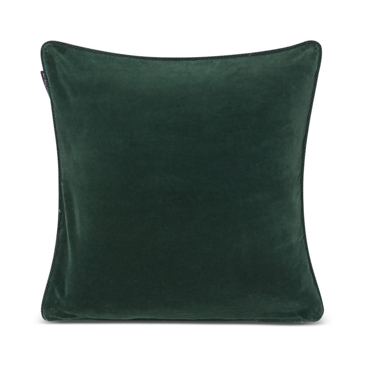 Organic Cotton Velvet kuddfodral 50x50 cm - Green - Lexington