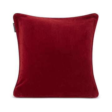Organic Cotton Velvet kuddfodral 50x50 cm - Red - Lexington