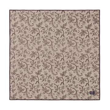 Printed Recycled Cotton tygservett 50x50 - Light beige - Lexington