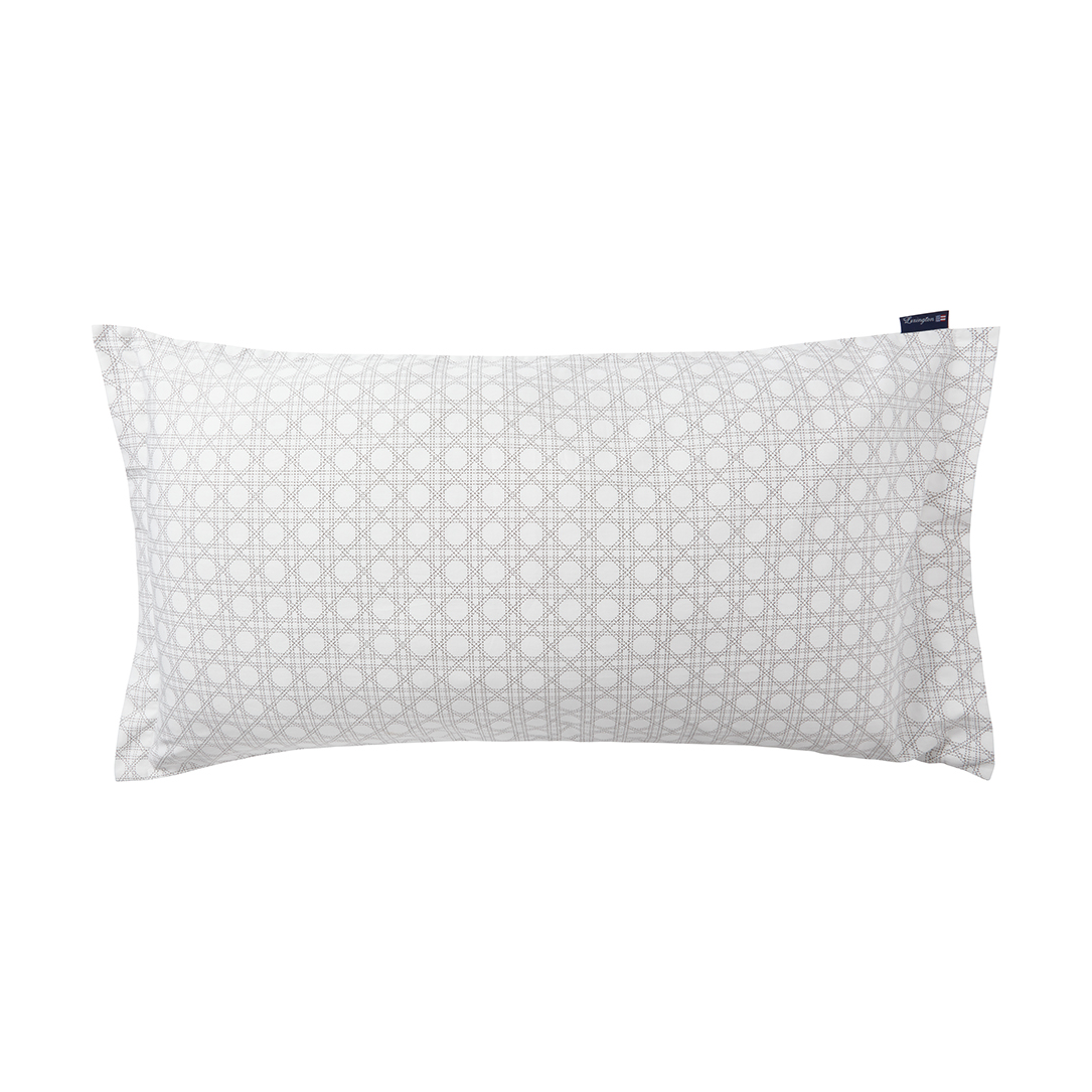 Lexington Rattan Printed örngott 50x90 cm White | Skandinavisk Design | Örngott | Vit