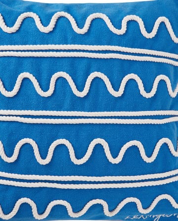 Rope Wave Cotton Canvas kuddfodral 50x50 cm - Blue - Lexington