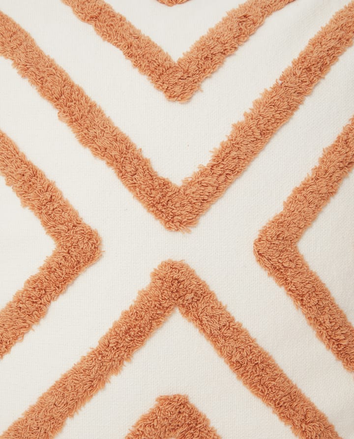 Rug Graphic Canvas kuddfodral 50x50 cm, Vit-beige Lexington