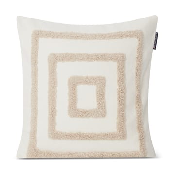 Rug Graphic Canvas kuddfodral 50x50 cm - Vit-ljusbeige - Lexington