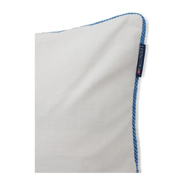 Seashell Cotton Canvas kuddfodral 50x50 cm - White-blue - Lexington