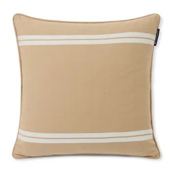 Side Striped kuddfodral 50x50 cm - Beige-white - Lexington