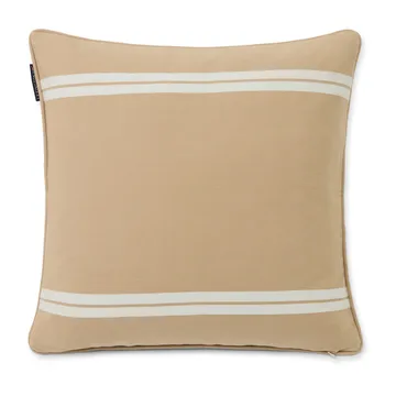 Side Striped kuddfodral 50x50 cm - Beige-white - Lexington