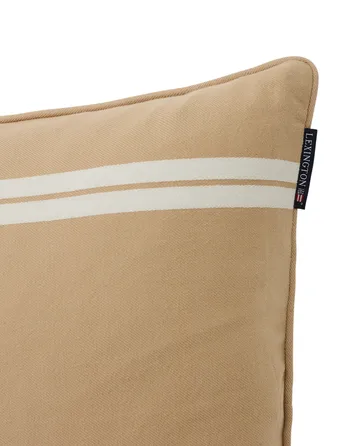 Side Striped kuddfodral 50x50 cm - Beige-white - Lexington