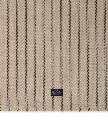 Striped Jute Cotton bordstablett 40x50 cm - Beige-dark gray - Lexington