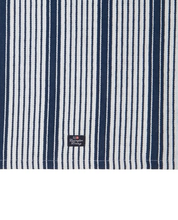 Striped org cotton kökshandduk 50x70 cm - Navy - Lexington