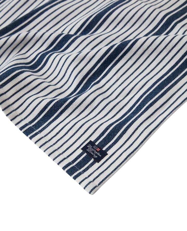 Striped Organic Cotton servett 50x50 cm - Navy - Lexington