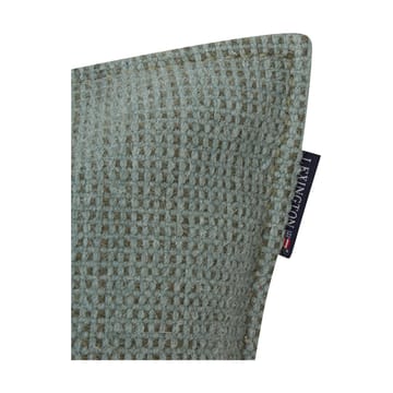 Structured Wool Cotton mix kuddfodral 50x50 cm - Green - Lexington