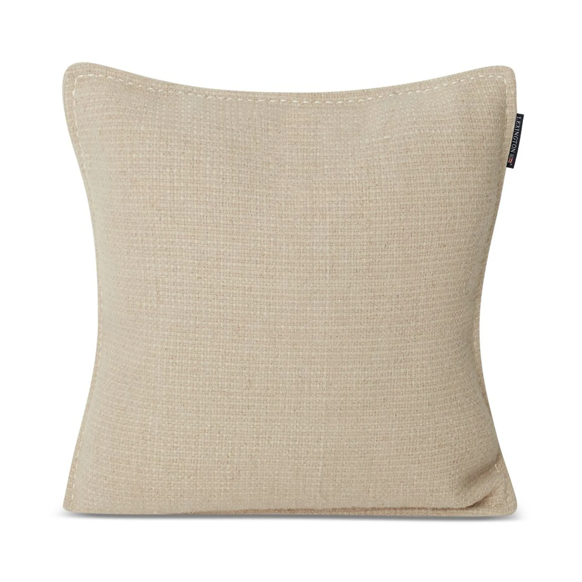 Structured Wool Cotton mix kuddfodral 50x50 cm, Off-white Lexington