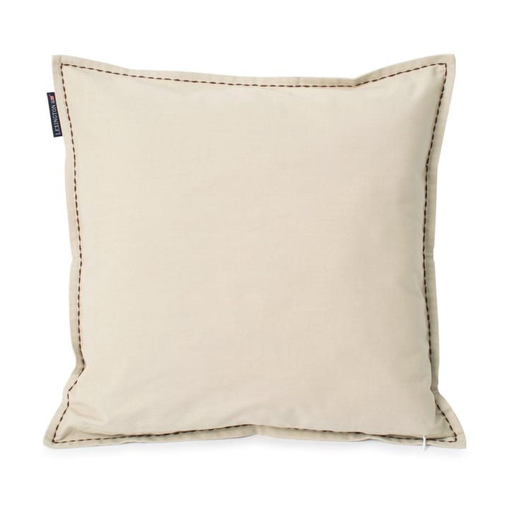 True American Cotton Canvas kuddfodral 50x50 cm - Ljusbeige - Lexington