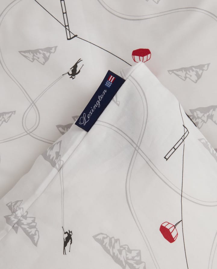 Winter Printed Cotton Sateen bäddset, 2x50x60 cm, 220x220 cm Lexington