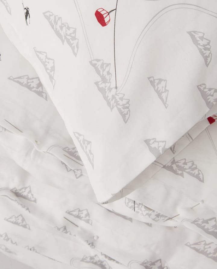 Winter Printed Cotton Sateen bäddset, 50x60 cm, 150x210 cm Lexington