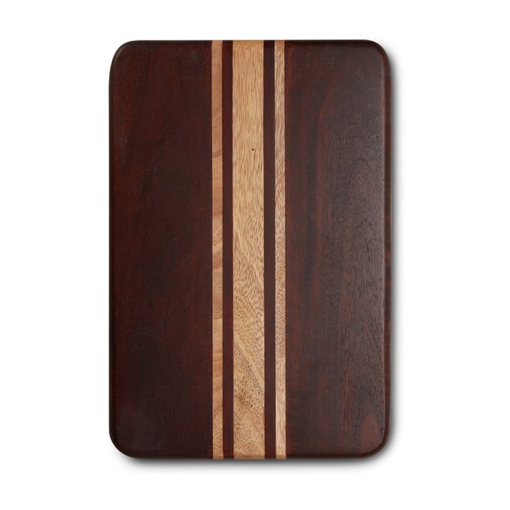 Wood serving board stripes - 30x20 cm - Lexington