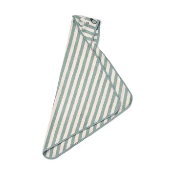 Albert handduk med huva 70x70 cm - Peppermint-creme de la creme - Liewood
