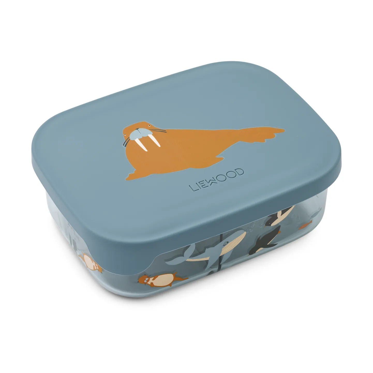 Arthur matlåda 13,5x17 cm, Arctic Sea-Ocean view Liewood