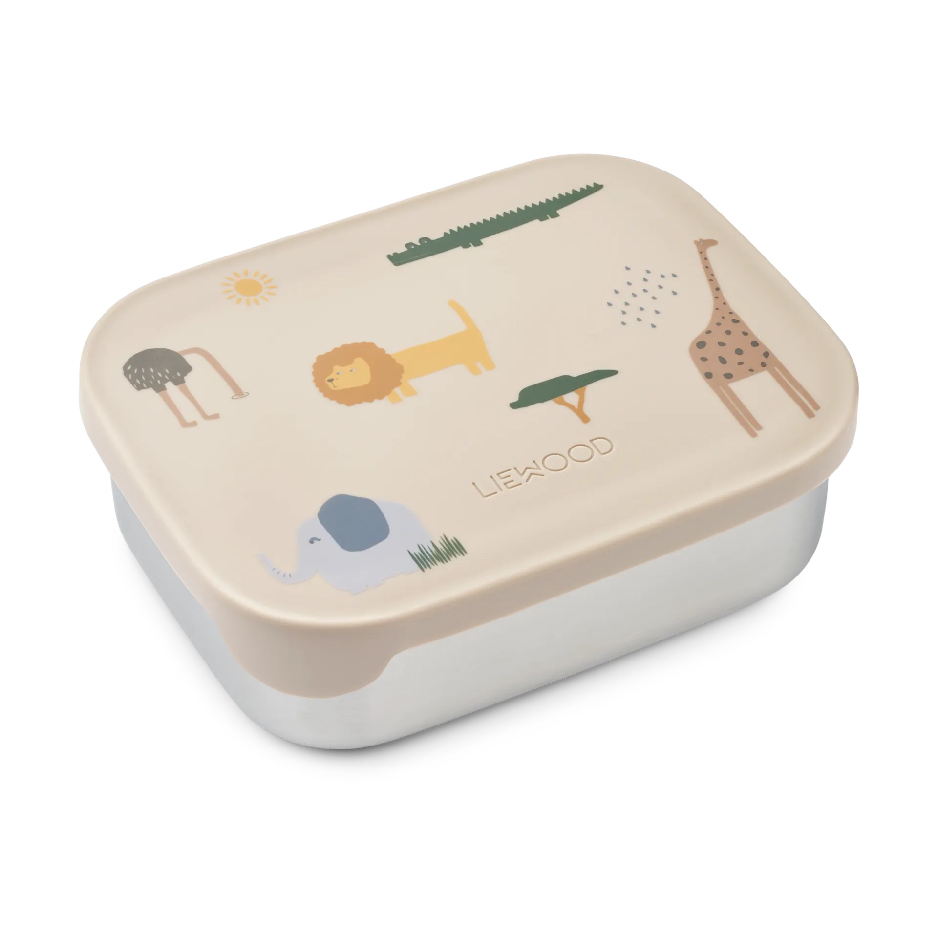 Arthur matlåda 13,5x17 cm, Safari sandy mix Liewood