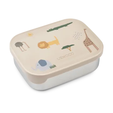 Arthur matlåda 13,5x17 cm - Safari sandy mix - Liewood