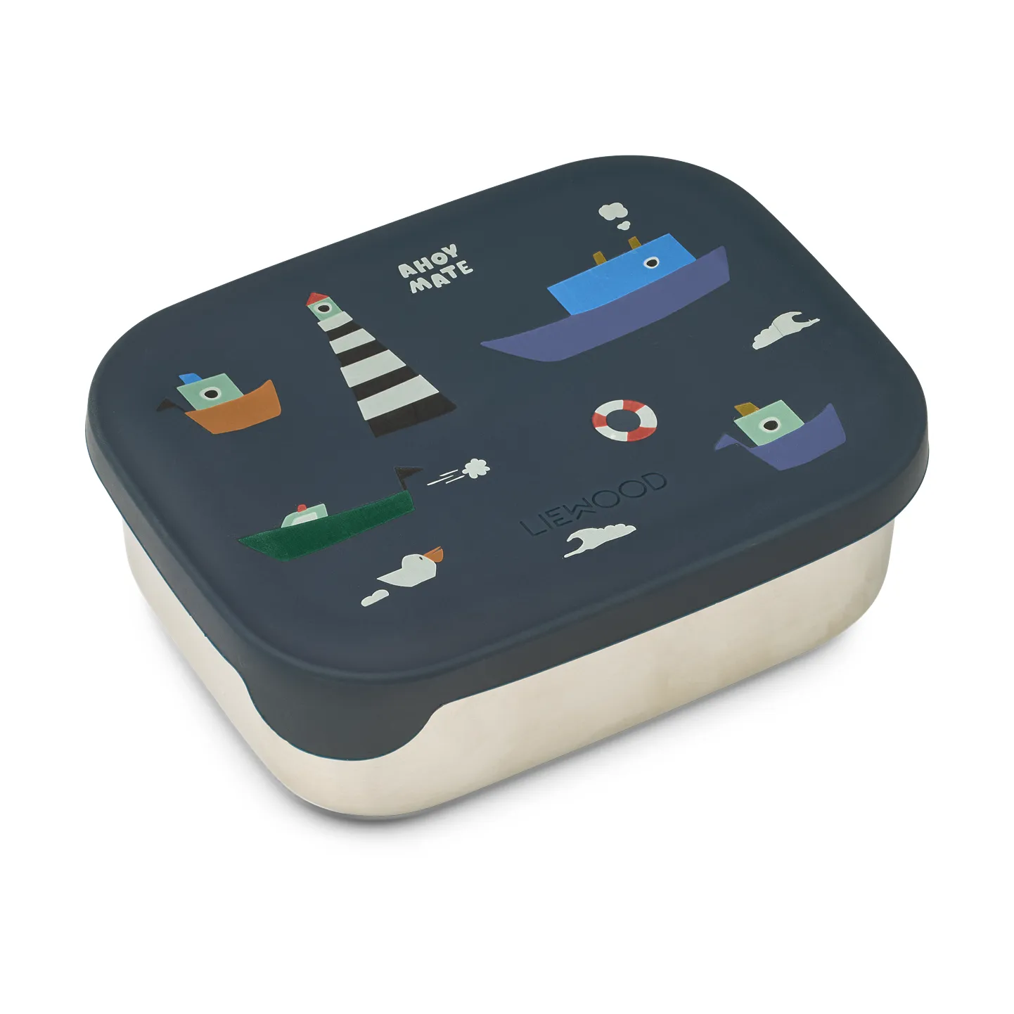 Arthur matlåda 13,5x17 cm, Sailing-classic navy Liewood