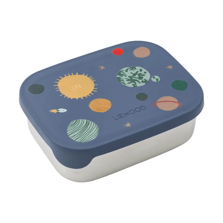 Arthur matlåda 13,5x17 cm - Universe-Classic navy - Liewood