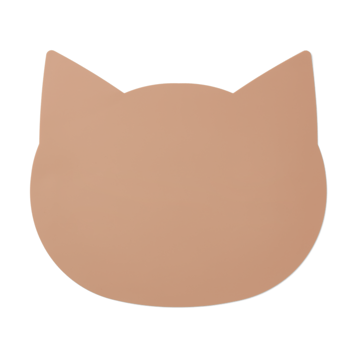 Aura katt bordstablett - Dark rose - Liewood