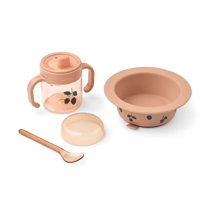 Becket servisset 4 delar - Berry/Pale Tuscany - Liewood