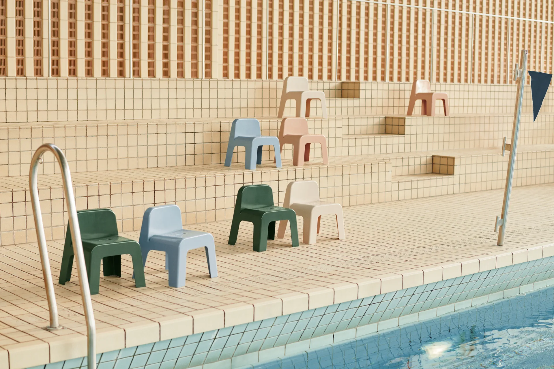 Chase barnstol, Beach blue Liewood