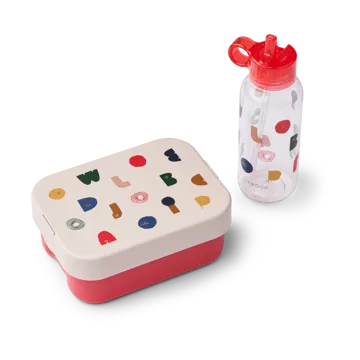 Chelsey printed lunchbox set 2 delar - Characters-Sandy - Liewood