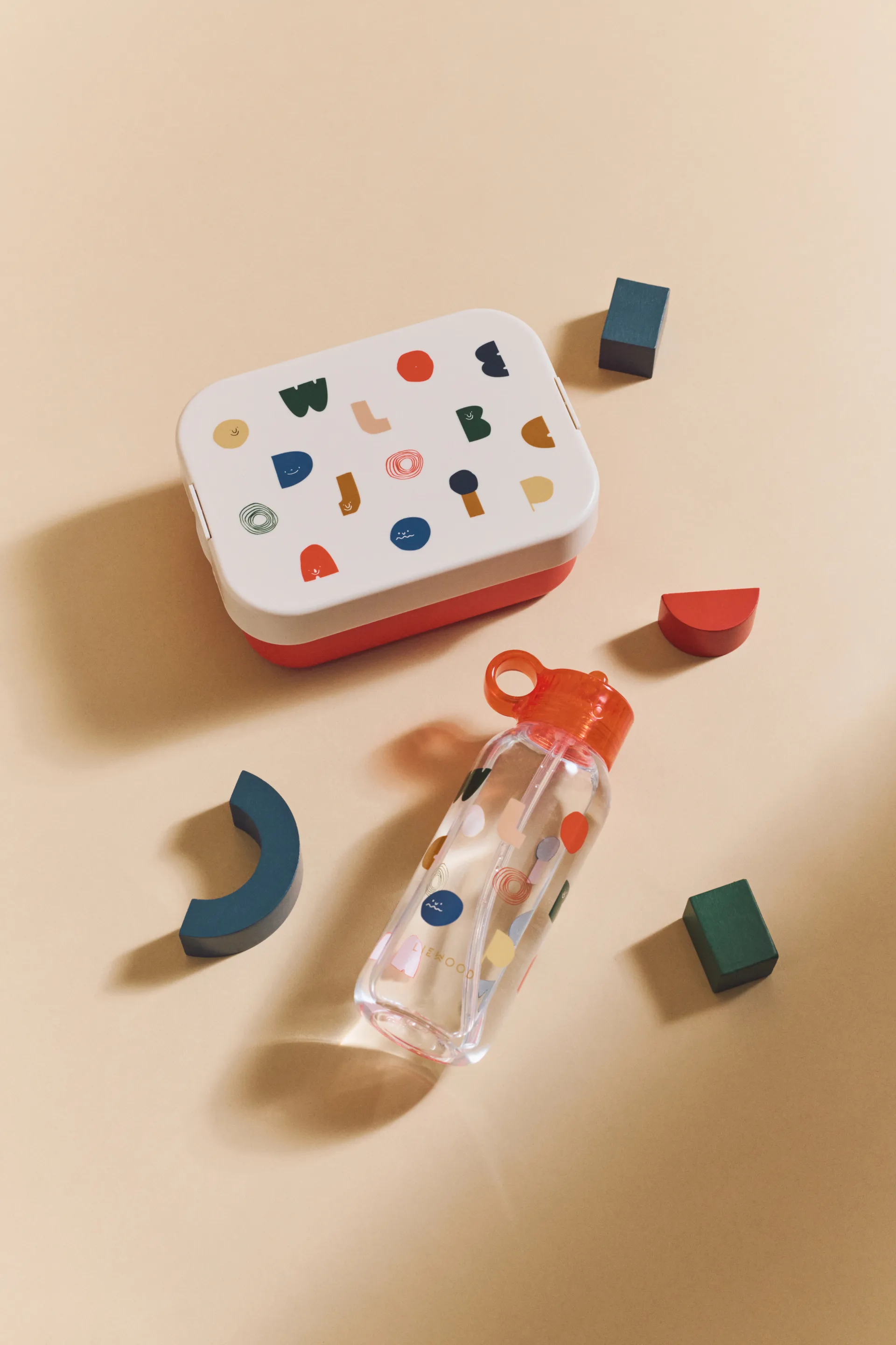 Chelsey printed lunchbox set 2 delar, Characters-Sandy Liewood