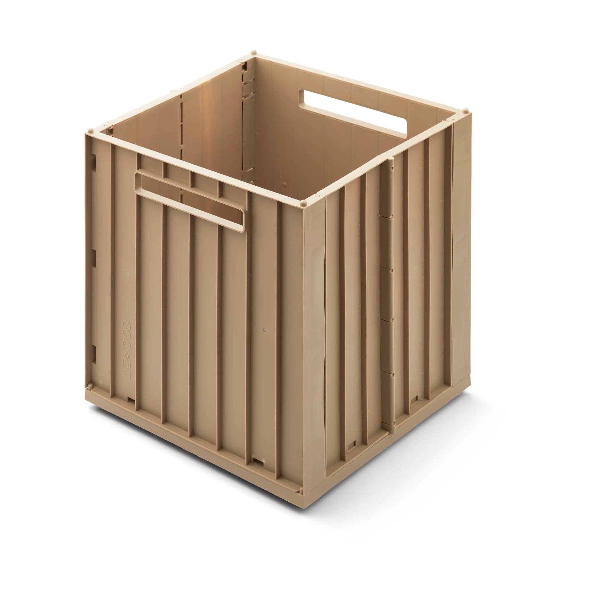 Elijah förvaringsbox med lock 31x31 cm, Oat Liewood