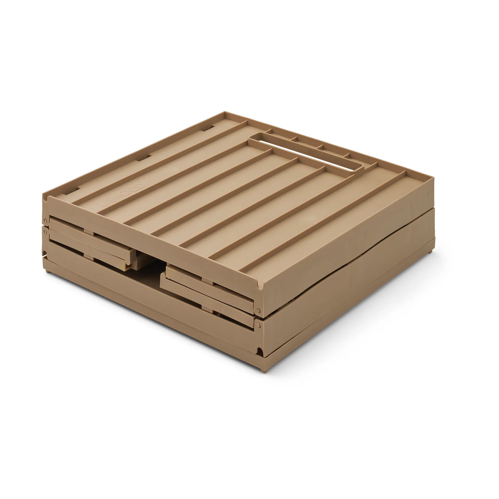 Elijah förvaringsbox med lock 31x31 cm, Oat Liewood
