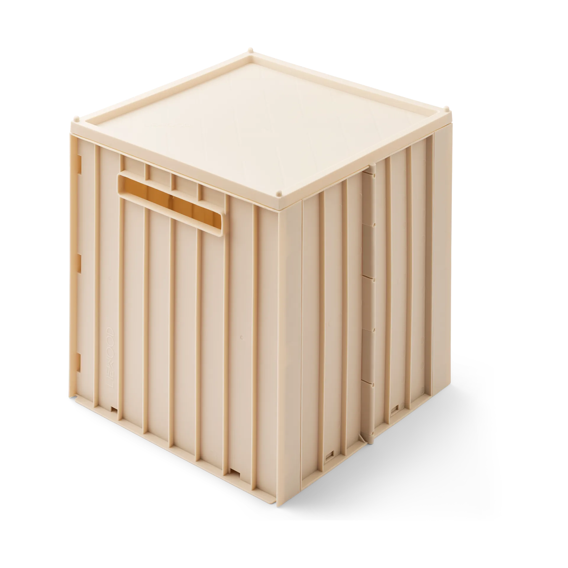 Elijah förvaringsbox med lock 31x31 cm, Sandy Liewood