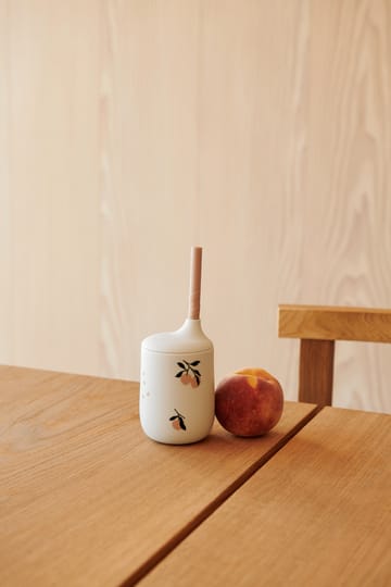 Ellis printed sippy cup pipmugg med sugrör 23 cl - Peach-Sea shell mix - Liewood
