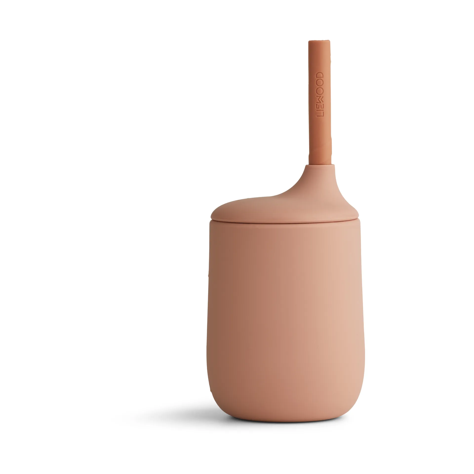 Ellis sippy cup pipmugg med sugrör 23 cl, Dark rose-terracotta mix Liewood