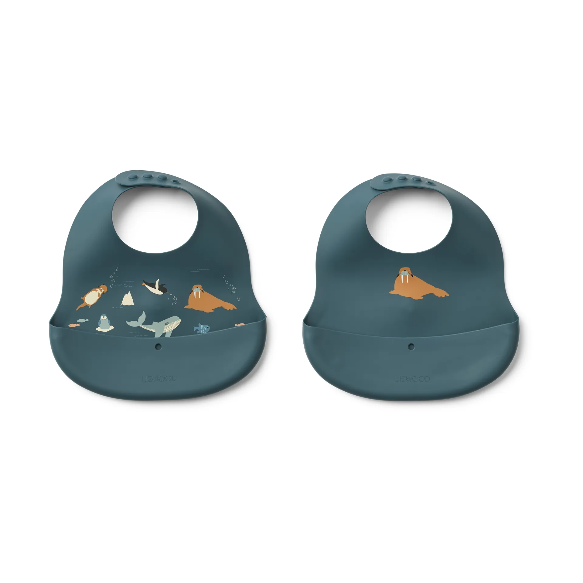 Ember printed haklapp 2 delar, Arctic Sea-Ocean view Liewood