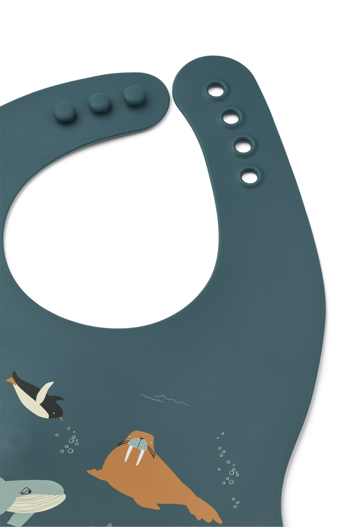 Ember printed haklapp 2 delar, Arctic Sea-Ocean view Liewood