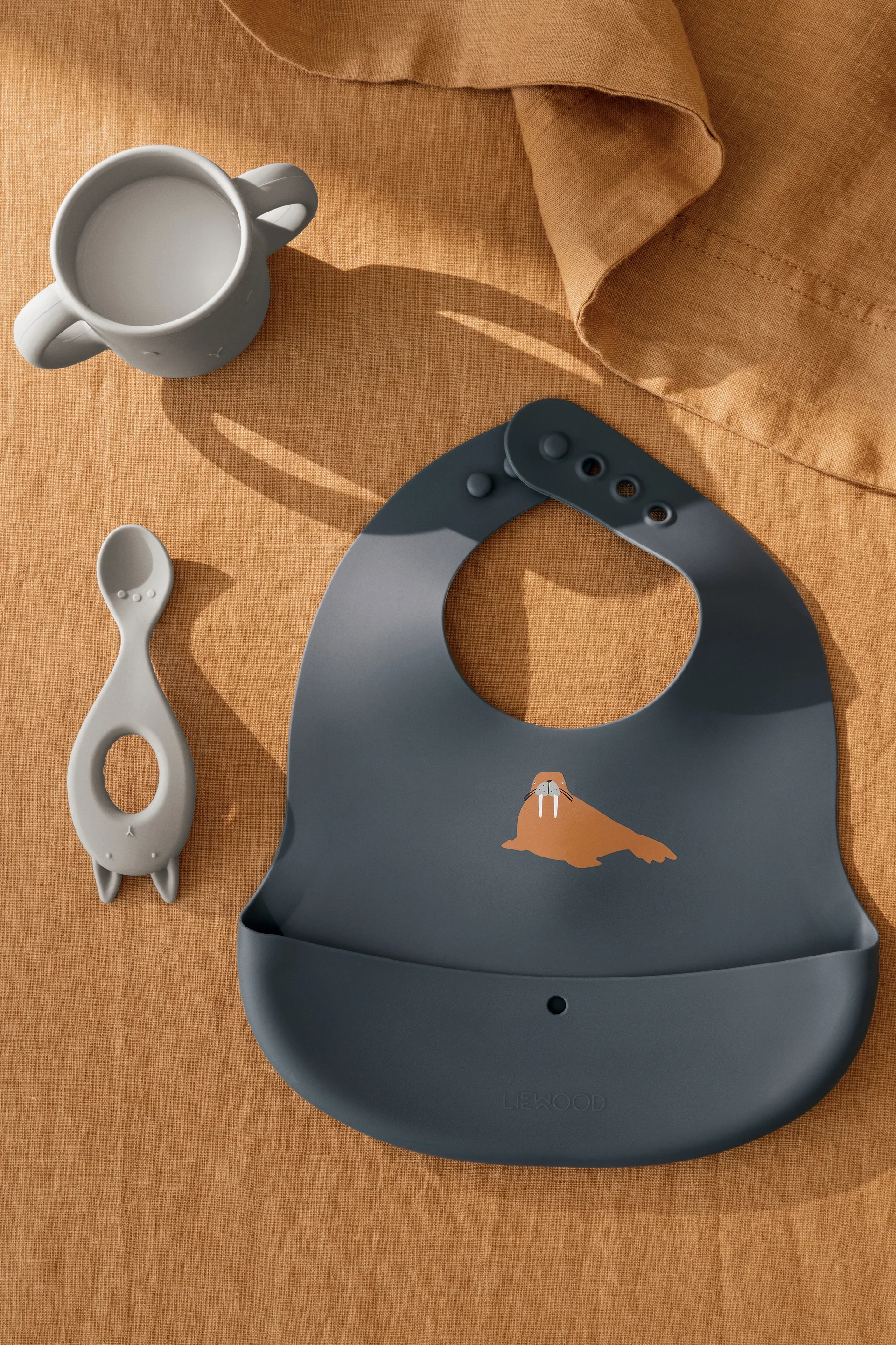 Ember printed haklapp 2 delar, Arctic Sea-Ocean view Liewood