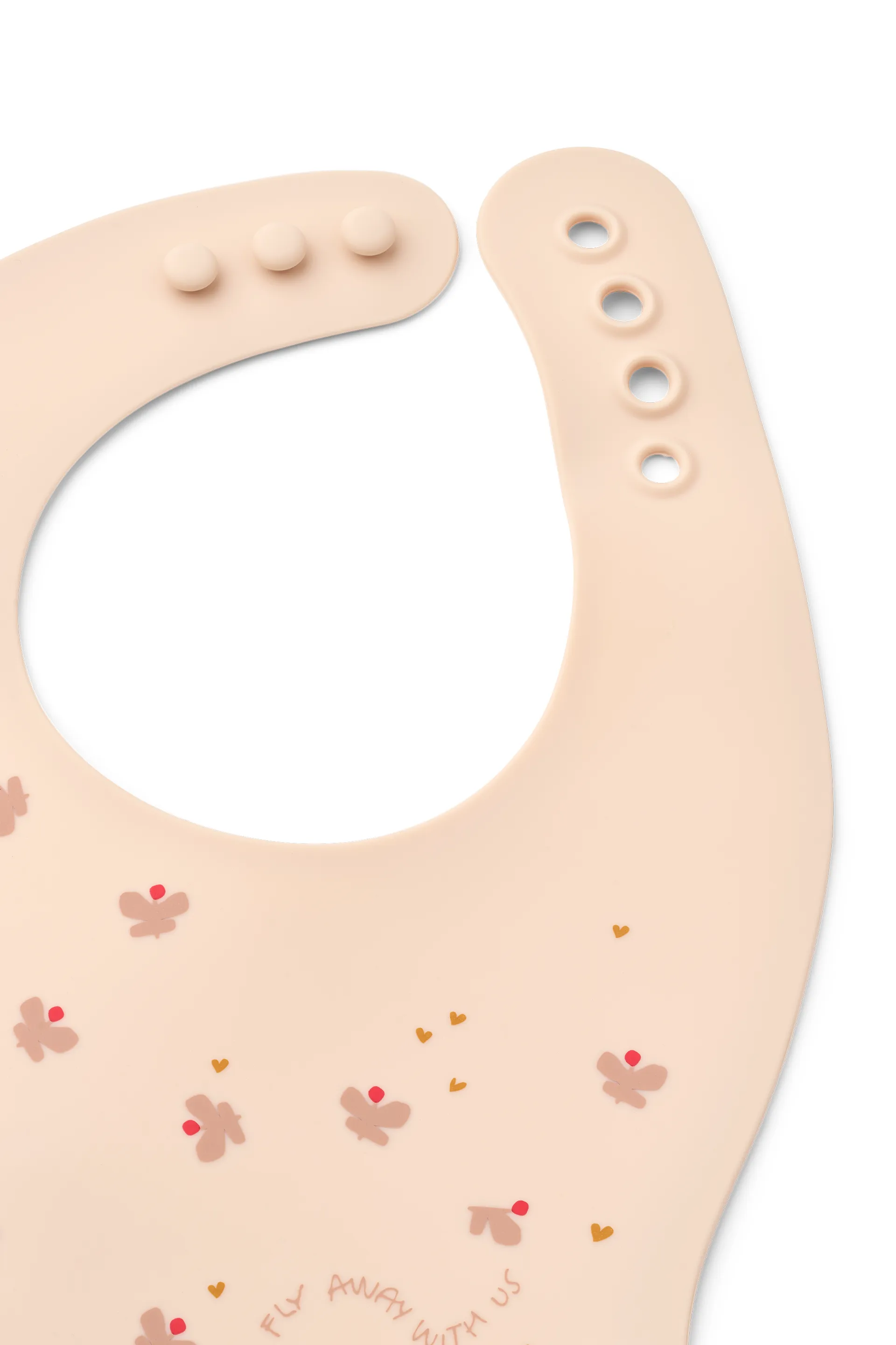 Ember printed haklapp 2 delar, Mini Butterfly-apple blossom Liewood